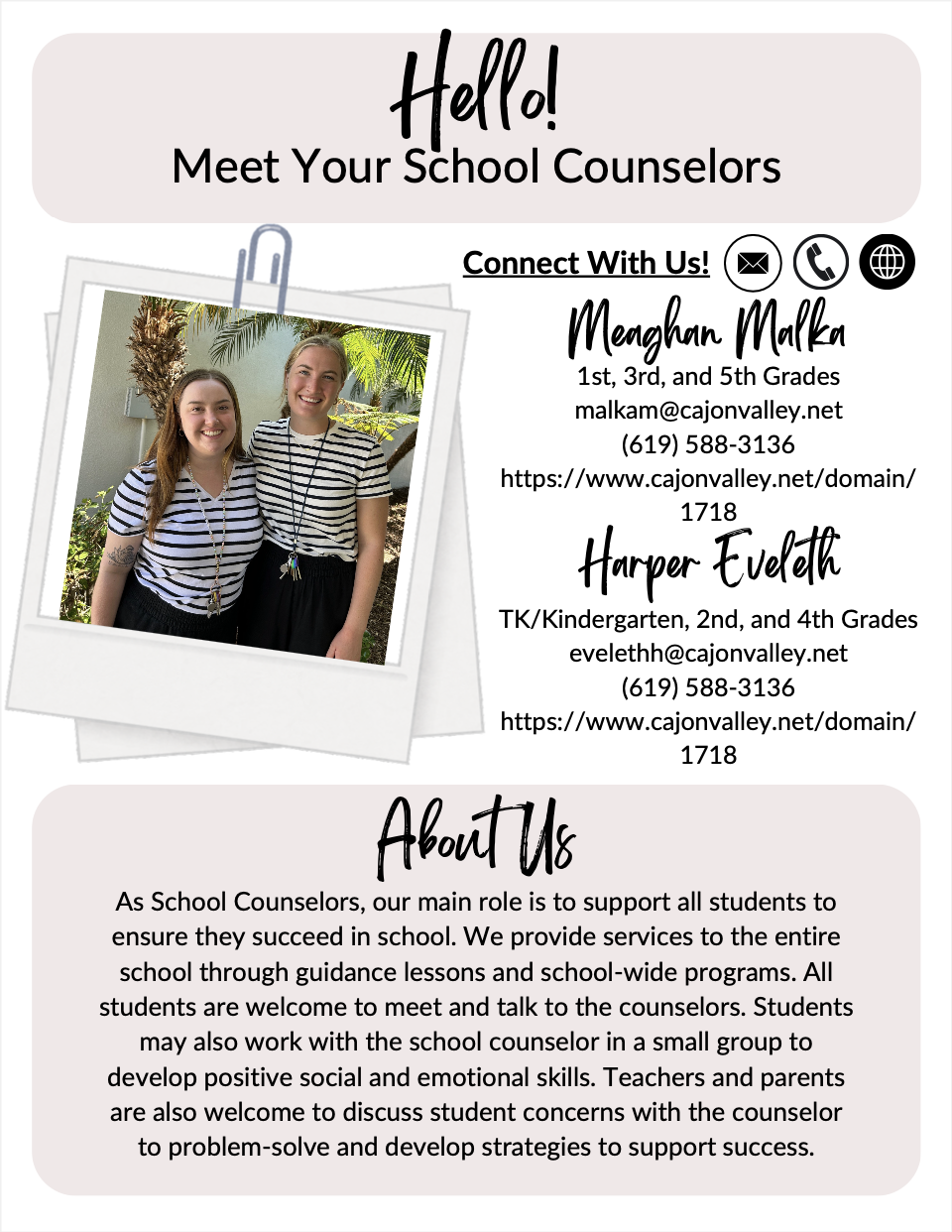 Meet the Counselors