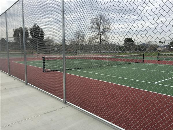 MONTGOMERY MIDDLE SCHOOL NEW TENNIS COURTS