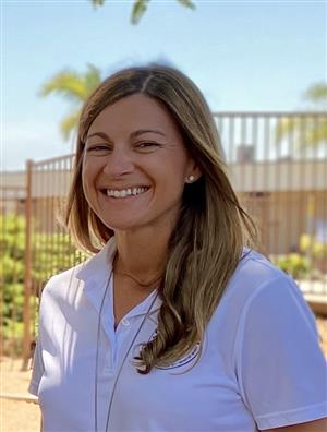 Mrs. Clifton smiling