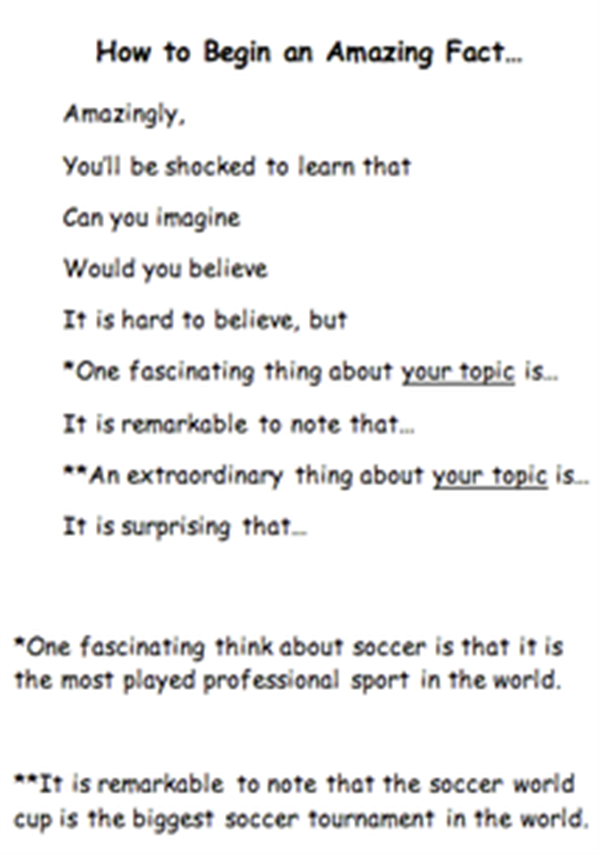 Expository essay topics for elementary students